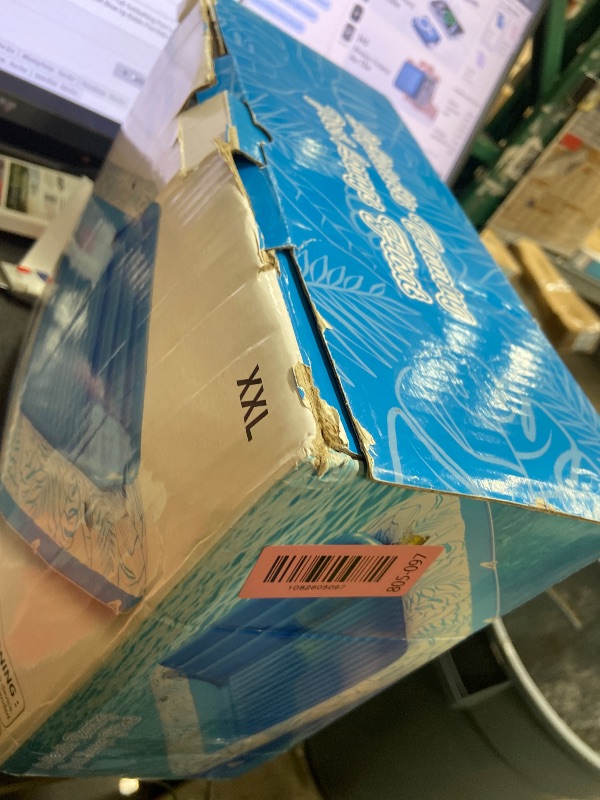 Photo 1 of ***Items is damaged- doesn’t hold air***Inflatable Tanning Pool Lounger Float - Jasonwell 4 in 1 Sun Tan Tub Sunbathing Pool Lounge Raft Floatie Toys Water Filled Tanning Bed Mat Pad for Adult Blow Up Kiddie Pool Kids Ball Pit Pool (XXL)***Items is damage