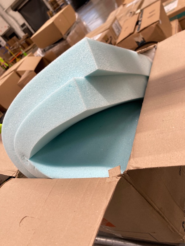 Photo 1 of **NOT IN ORIGINAL BOX***LINENSPA 3 Inch Gel Infused Memory Foam King Size Mattress Topper Teal Finish