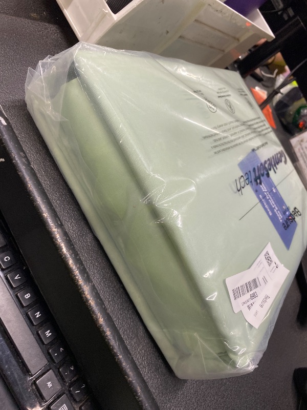 Photo 1 of *Cuts in sheets* Bedsure King Size Sheets Set, Cooling Sheets for Hot Sleepers, Rayon Derived from Bamboo, PureWoven, Breathable & Soft, Deep Pocket Up to 16 Inches, Hotel Luxury Silky Bedding, Sage Green