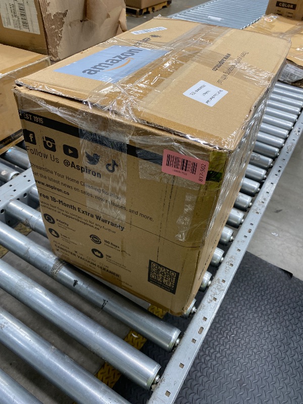 View 4 of *Used/dirty* Aspiron 1700W Canister Vacuum Cleaner, 45Kpa Bagless Vacuum Cleaner, Multi-Cyclonic Filtration, 2 Anti-Allergen HEPA Filters, 3.5QT Dust Cup, 4 Tools, Corded Vacuum for Hard Floor, Pet Hair, Wisteria