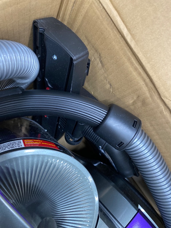 View 3 of *Used/dirty* Aspiron 1700W Canister Vacuum Cleaner, 45Kpa Bagless Vacuum Cleaner, Multi-Cyclonic Filtration, 2 Anti-Allergen HEPA Filters, 3.5QT Dust Cup, 4 Tools, Corded Vacuum for Hard Floor, Pet Hair, Wisteria
