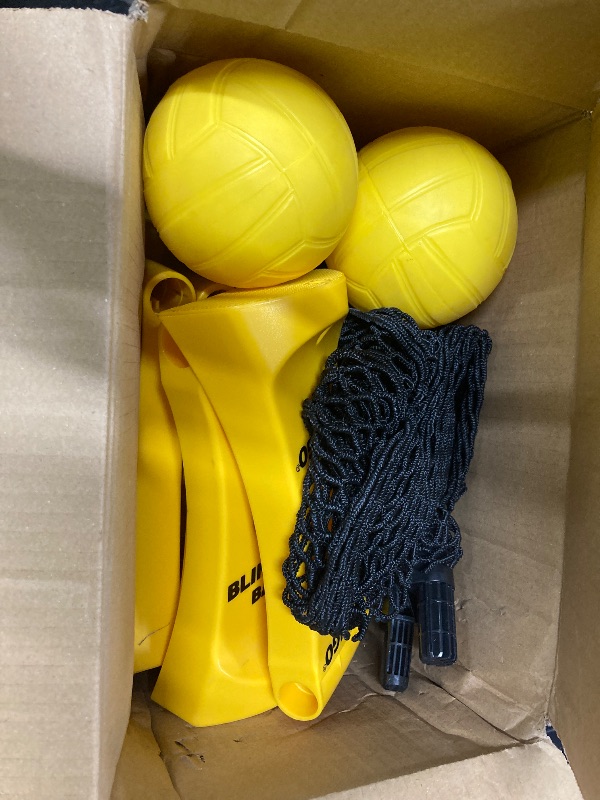 Photo 1 of ***MISSING PARTS-ONLY***Roundnet Game Set, Daytime Beach Ball Game Set with 2 Balls and Patented Net, Lawn, Beach, Backyard Outdoor Game for Adults and Family
