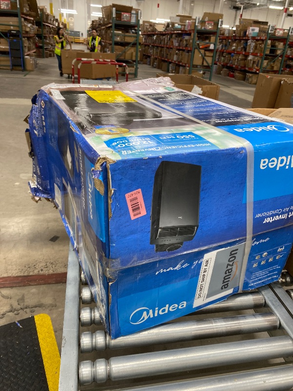 View 2 of ***Box damage***
Midea Duo 14,000 BTU (12,000 BTU SACC) High Efficiency Inverter, Ultra Quiet Portable Air Conditioner, Cools up to 550 Sq.Ft., Works with Alexa/Google Assistant, Includes Remote & Window Kit, 2026 New