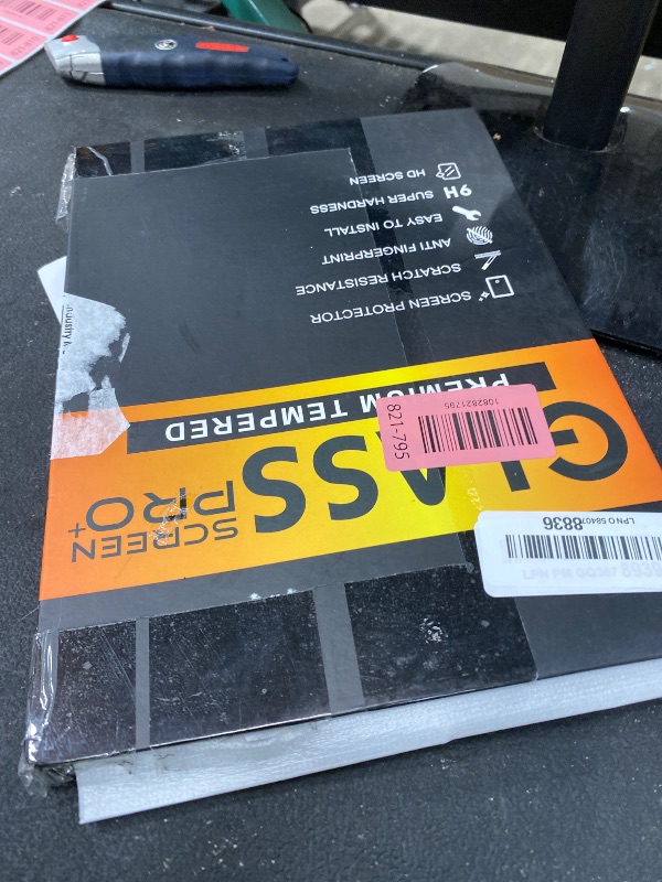 Photo 1 of ****Parts only****

avakot  Pack Screen Protector for iPad 10.2, Tempered Glass Film Compatible with iPad 9th Generation 10.2 Inch 2021/2020/2019 Anti-Scratch Sensitive Dropproof Screen Protector for iPad 8th/7th Gen