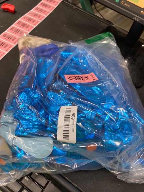 Photo 1 of ****Parts only****
Blue 18 Birthday Decorations, Blue 18 Balloon Numbers, Blue Happy Birthday Balloons, Star, Heart, Blue And White Balloons For Happy 18th Birthday Decorations