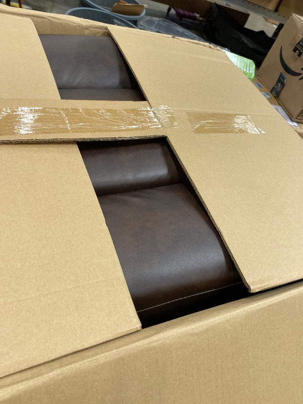 Photo 1 of ****Parts only****Box A,****
****Missing box BCD****

MCombo Power Lift Recliner Chair for Elderly, Lift Chair with Heat and Massage, FSC Certified, USB Ports, Cup Holders, Faux Leather 7141 (Dark Brown, Small)