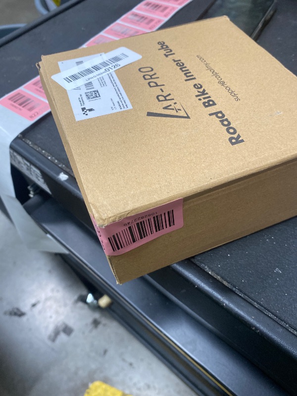 Photo 1 of (6-Pack) AR-PRO 28" 700x20-25c Replacement Road Bike Inner Tubes with 80mm Presta Valves and Free 2 Tire Levers - Bike Tubes for 700x20c, 700x23c, and 700x25c Road Bike Tires