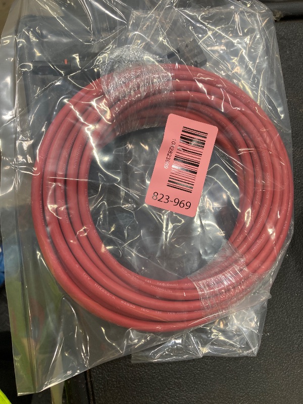 Photo 1 of **SIMILAR, MAY NOT BE EXACT ITEM** 10 AWG Solar Extension Cable 5FT, Flexible Solar Panel Wire with Male to Female Connector Parallel Tinned Copper Wire for Solar Panel, Automotive, RV, Boat, Outdoors