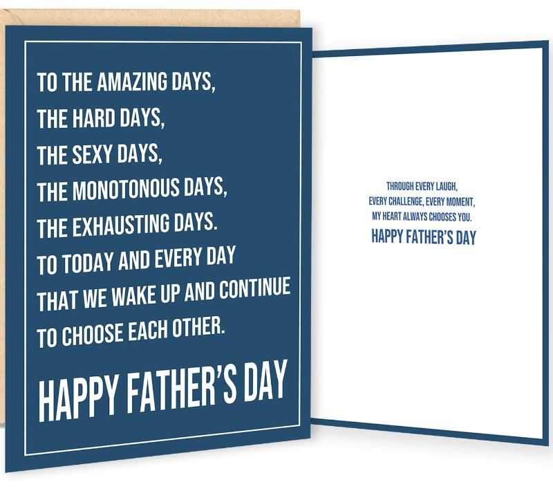 Photo 1 of **BUNDLE OF 6 CARDS FOR FATHER'S DAY** Asmallgf Funny Father's Day Card for Dog Dads, Fathers Day Gift from Dog, Cute Paw Prints Design, Heartfelt Message Inside, Perfect for Pet Lovers, My Tummy Tickler. My Hero.