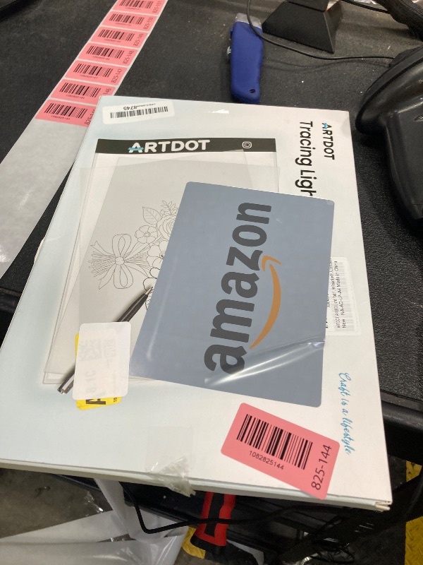 Photo 1 of ***Missing pieces missing usb cable and clips***ARTDOT A4 LED Light Pad for Diamond Painting Kits for Adults, USB Powered Adjustable Brightness Diamond Art Light Board with Accessories***Missing pieces missing usb cable and clips***