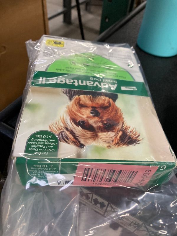 Photo 1 of **MISSING 2***Advantage II Small Dog Vet-Recommended Flea Treatment & Prevention | Dogs 3-10 lbs. | 6-Month Supply