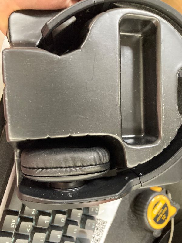 Photo 1 of **MISSING CHARGER WIRE***Sarevile Trucker Bluetooth Headset, V5.2 Wireless Headset with Upgraded Microphone AI Noise Canceling, On Ear Bluetooth Headphone with Mute for Driver Office Call Center (Black)