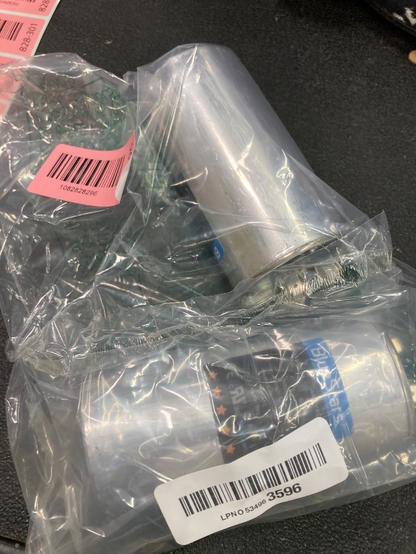 View 2 of [UL Certified] BlueStars 2 Packs 45+5 uF 45/5 MFD 370V or 440V Round Dual Circular Run Capacitor CBB65 50/60 Hz - Compatible for AC Motor Run or Fan Start or Condenser Straight