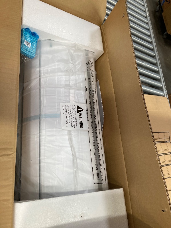Photo 1 of ******MISSING PIECES -SELLING AS INCOMPLETE PARTS ONLY*** ZHORCIN Small M-ini Split Air-Conditioner, Ductless AC Unit, Wall Mounted Air-Conditioner No Window, with Remote Control, 3 Speed, for Kitchen & Bedroom Use