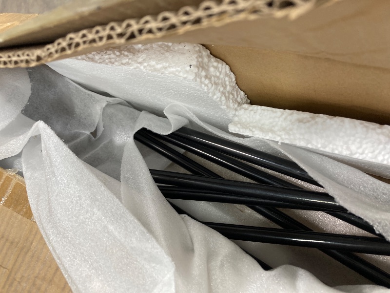 Photo 1 of ***Only has the anchors nothing else***hannger 12 Pcs 30" Long Ground Anchors Shed Anchors Kit with 3/16" Galvanized Cable & Turnbuckles & Carabiners, Heavy Duty Earth Anchors for Sheds Trees Trampoline Greenhouse Swing Set Tent***Only has the anchors not