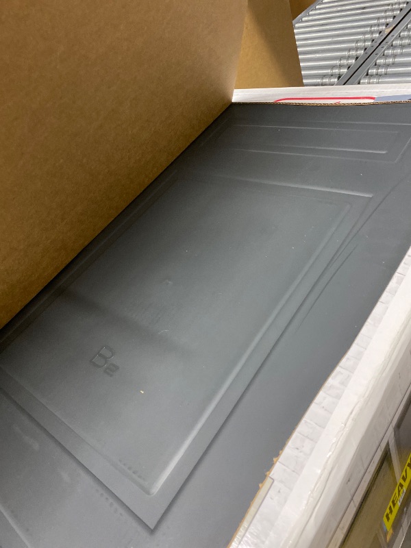 View 2 of ***PARTS ONLY*** Sterilite 4 Shelf Cabinet, Lockable Utility Storage w/ Adjustable Shelves, Gray - Plastic Shelving Unit for Organizing Garage, Pantry, Basement, Laundry Room or Mudroom-***MISSING PIECES SELLING AS IS ***