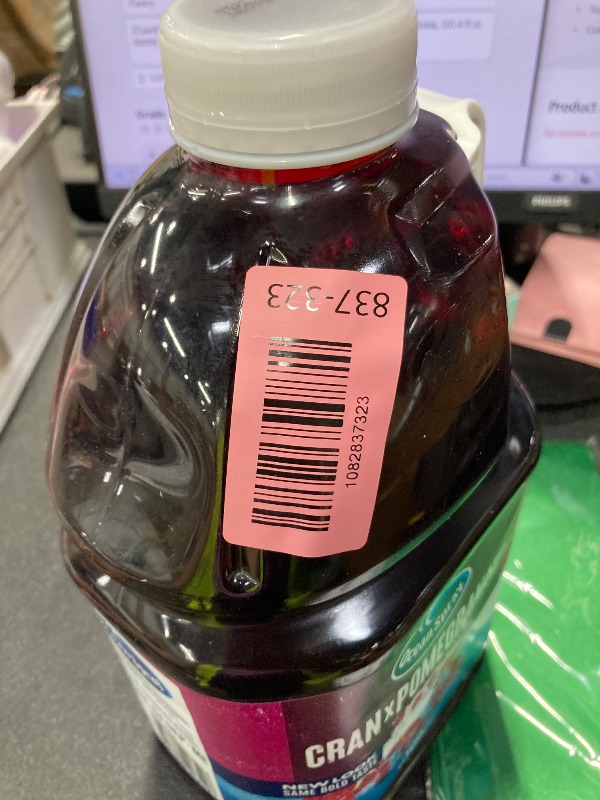 Photo 1 of (3 pack) Ocean Spray® Cran-Pomegranate™ Cranberry Pomegranate Juice Drink, 101.4 fl oz Bottle
