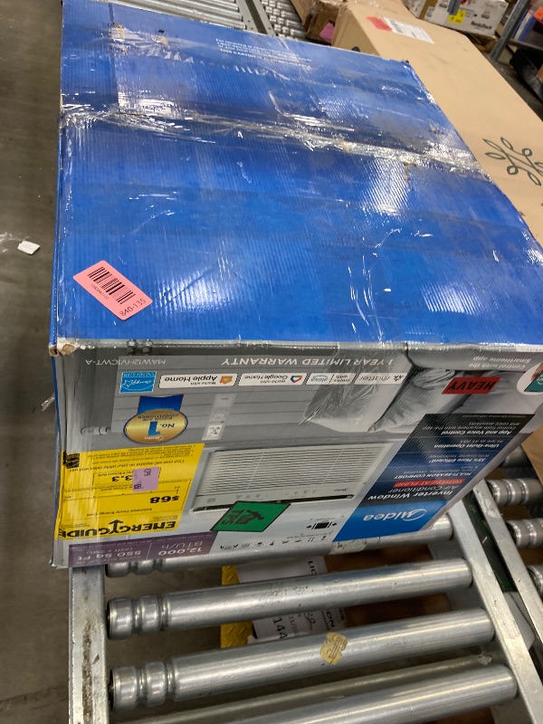 Photo 1 of ****PARTS ONLY****
Midea Inverter Window Air Conditioner with Heat – Quiet Window AC Unit and Heat Combo with Dehumidifier – Cools up to 550 Sq. Ft. – Energy Star Rated, Smart Control, Remote, 12,000 BTU