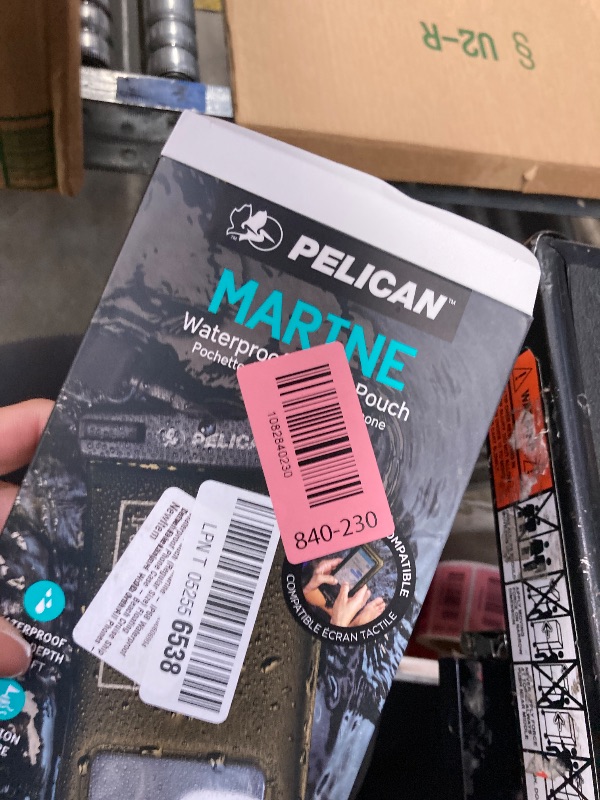 View 2 of **ONLY ONE***Pelican 2 Pack Marine - IP68 Waterproof Phone Pouch (Regular Size) Floating Waterproof Phone Case - Beach Cruise Ship Travel Essentials - Works with All Phones - Detachable Lanyard - OD Green