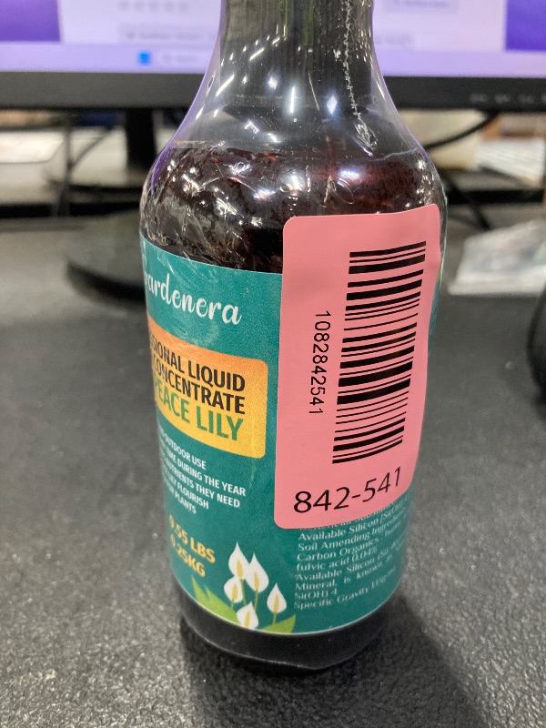 View 2 of ??????? Liquid Silica Plant Supplement - 8oz - Peace Lily Plants Liquid Silica Boost Fertilizer - Stronger Stems & Healthy Leaves for Indoor & Outdoor Peace Lily Plants (Makes 45 Gallons)