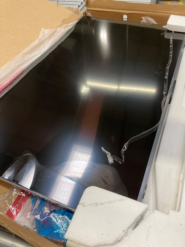 Photo 1 of ***DAMAGED -SELLING AS PARTS ONLY*** TCL 55 Inch Class QM6K Series | Mini LED QLED 4K HDR | 55QM6K, Latest Model | 120HZ-144HZ High Brightness Smart Google TV Dolby Atmos Onkyo Audio | Voice Remote Alexa Gaming Streaming Television