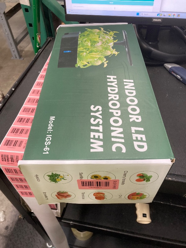 Photo 1 of ***MISSING PUMP -SELLING AS IS *** hdroor Hydroponics Growing System Kit 12 Pods Indoor Garden, Hydroponic Indoor Herb Garden Kit with Grow Light, Smart in Door Gardening Gifts for Women, Adjustable Height, Auto Timer, Quiet Pump