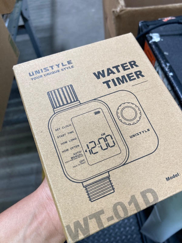 Photo 1 of [All-New 2027] Sprinkler Timer with Brass Inlet, Unistyle Programmable Water Timer for Garden Hose, IP55 Waterproof Hose Timers with Manual and Automatic Irrigation Timers Yard Lawn Patio Heavy Duty