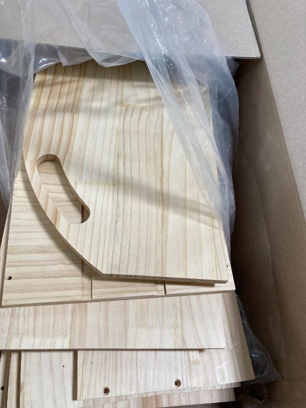 View 2 of ***PARTS ONLY/NOT IN ORIGINAL BOX****bimiti Pull Out Cabinet Organizer 10.5"x21"x10.6" Wooden Kitchen Storage