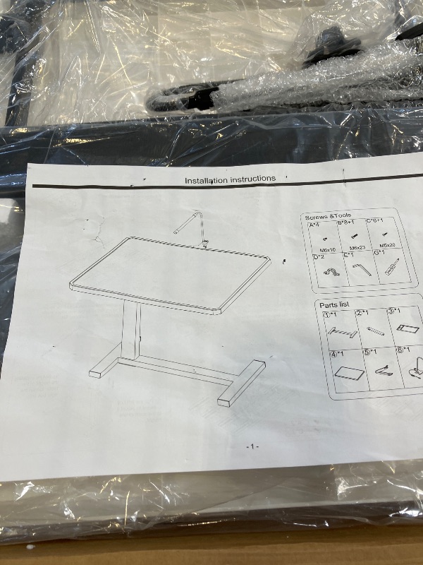 Photo 1 of puzzle table