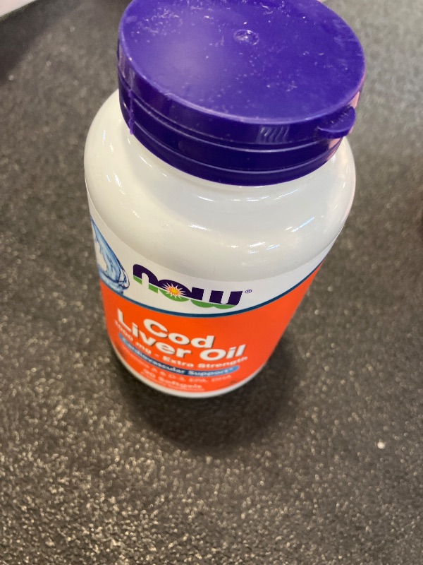 Photo 1 of NOW Foods Cod Liver Oil Soft Gels, 1000 mg, 90 Count (2 Pack)