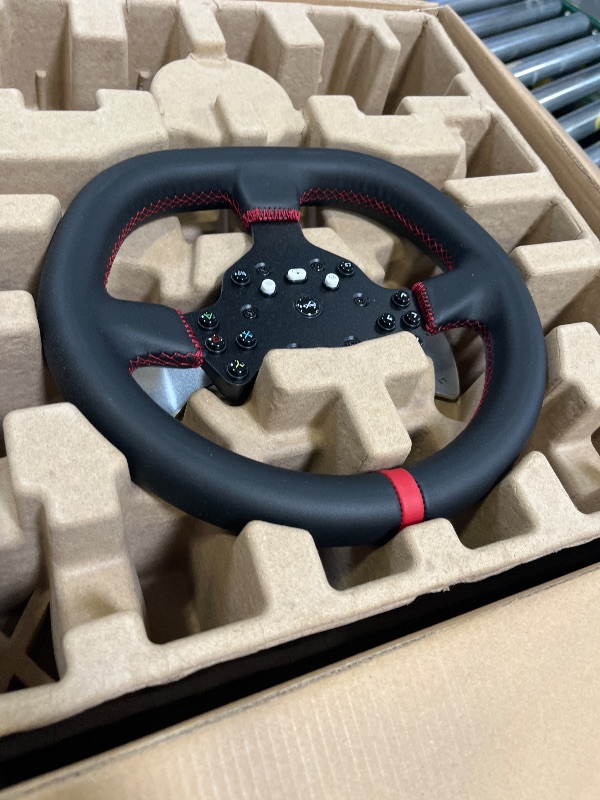 Photo 1 of PXN V10 Ultra Direct Drive Racing Wheel & Pedals, 3.2Nm Force Feedback | 10.6'', 4 Paddle Shifters, Hall Effect 2-Pedal Set - Gaming Steering Wheel for Xbox Series X|S, Xbox One, PS4 & PC