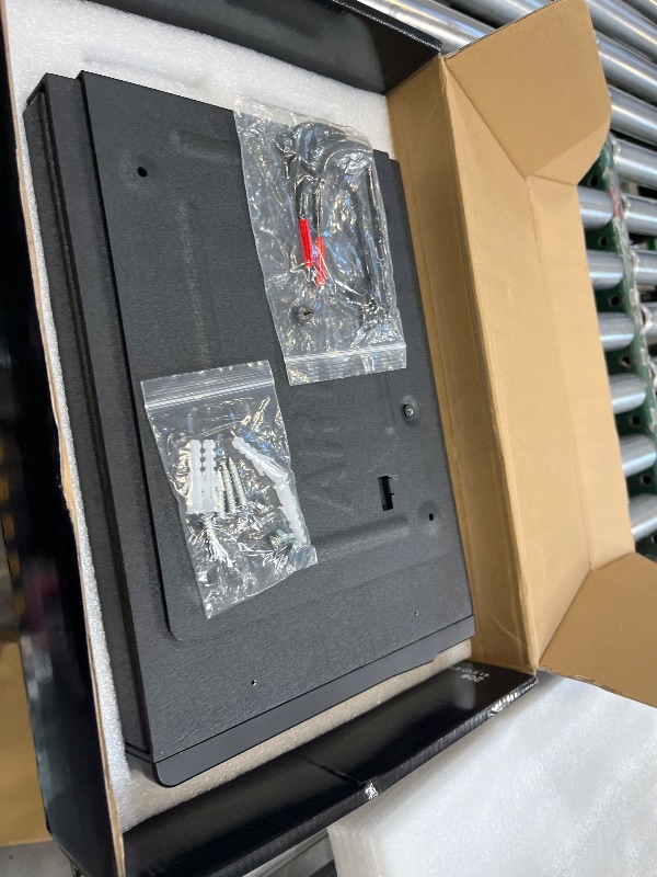 Photo 1 of Biometric Slider Handgun Gun Safe for Home Nightstand,Cloakroom, Desk,Bed Side,Truck, Artemis Auto Sliding Door Hand Gun Safe for Pistol Unlock Fingerprint?Digital PIN?Key Access