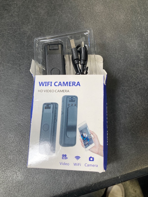 Photo 1 of Mini Body Camera with Audio and Video Recording, Small Tiny Wearable Personal Portable Thumb POV Action Recorder DV Camcorder Night Version grabar chest Security Guard Work Records Travel (1pcs 1920p)