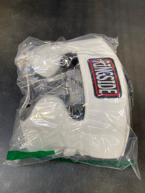 Photo 1 of Ringside Competition Boxing Headgear, USA Boxing-Approved Leather Headgear with Cheek Protection, Great for MMA, Muay Thai, Kickboxing, and Training, Ideal for Men and Women, White, Large
