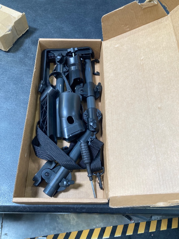 Photo 1 of Stock For Meta Quest 3, Compatible with VR Meta Quest 3s Controller Grips for Enhance Stability and Control Magnetic Stock Rifle Adapter (Black)