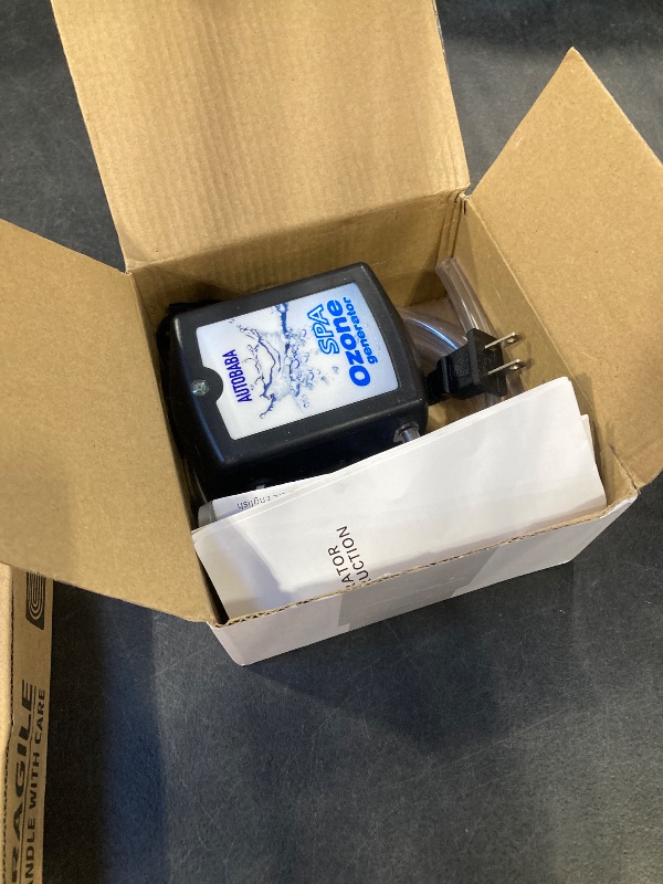 Photo 1 of AUTOBABA 30-50mg/h Spa Ozone Generator Kit SPA-124, Provide High Output of Stable Ozone for Spas, Hot Tubs and Cold Plunge, Ozone Kit Generator for Home - Universal: 110V / 240V (NEMA 1-15 Plug)