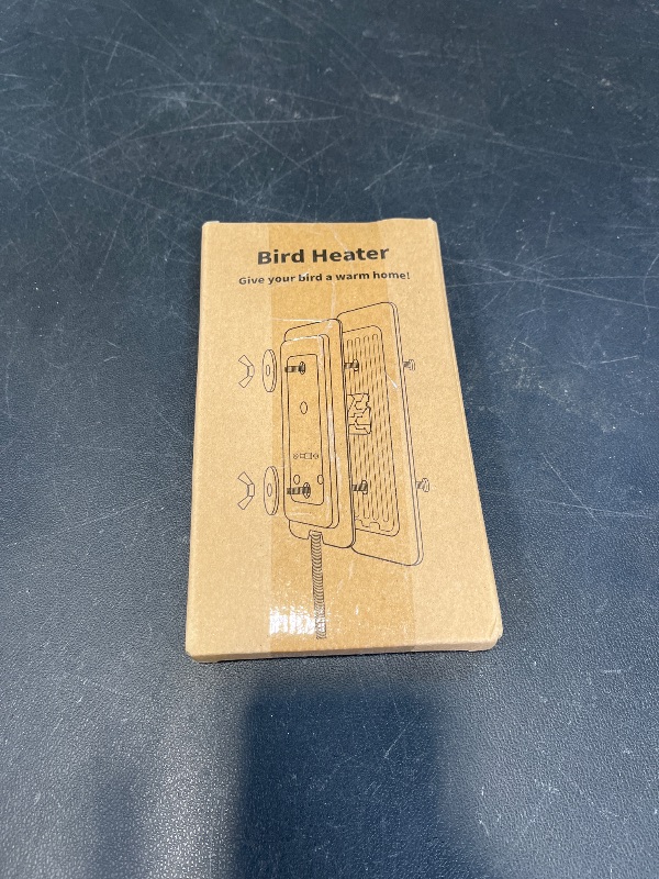 Photo 1 of SYSAI Bird Heater for Cage,Snuggle-Up Warmer Plate 4x6 Inch with Bite Proof Cord, Adjustable Temperature 104°F/113°F for Small Birds - Parakeets, Cockatiels, Conures