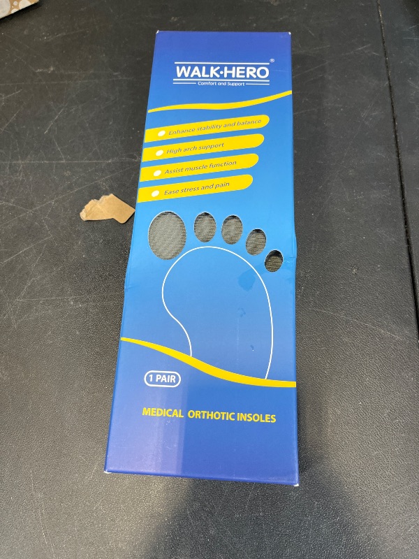 Photo 1 of Plantar Fasciitis Feet Insoles Arch Supports Orthotics Inserts Relieve Flat Feet, High Arch (Mens 12-12 1/2 | Womens 14-14 1/2)