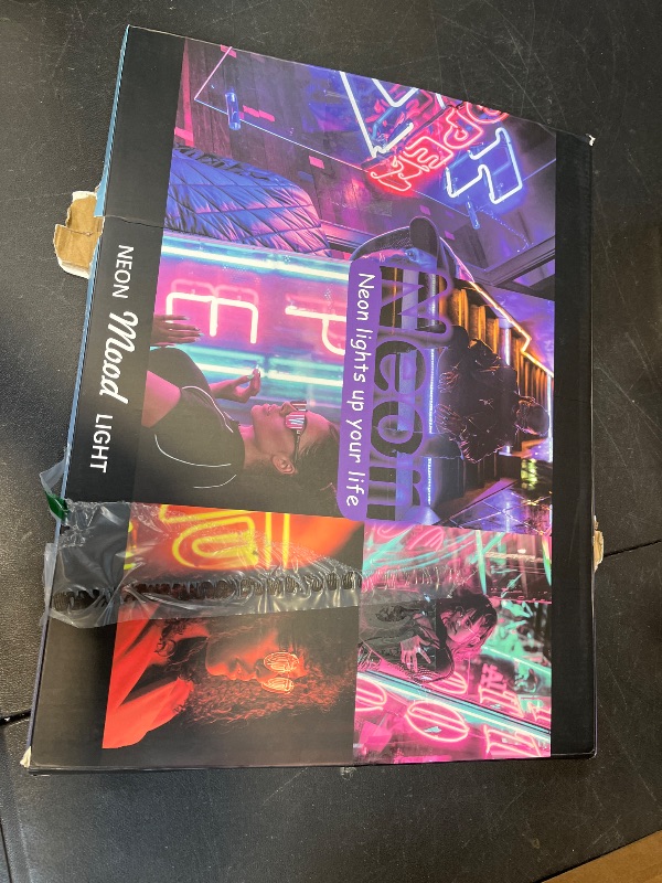 View 2 of **USED, DAMAGED**
NXYX Vice City Neon Sign Pink Led Sign for Bedroom Wall Decor USB Powered Letter Neon Light for Game Room, Bar, Man Cave, Gaming Zone (18.5x11.4 inch)