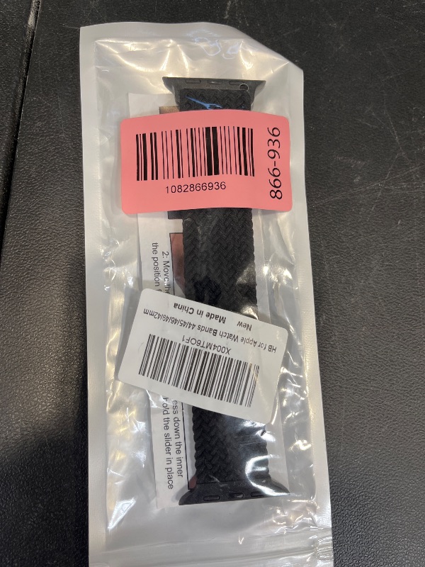 Photo 1 of Braided Stretchy Band Compatible with Apple Watch Bands 38mm 40mm 41mm 42mm 44mm 45mm 46mm 49mm Women Men, Soft Nylon Solo Loop Magnetic Sport Strap for iWatch Series 11 10 9 8 7 6 5 4 3 2 1 SE Ultra