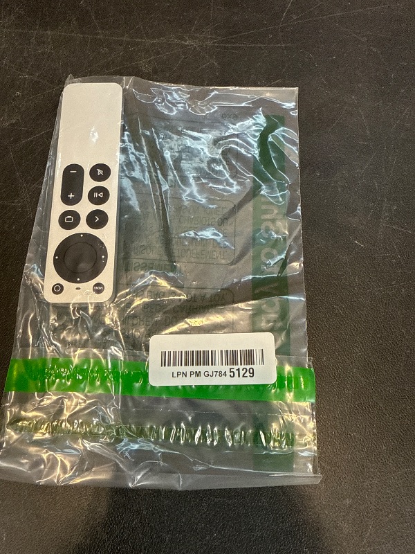 Photo 1 of Replacement Remote Control for All Apple TVs: for Apple 4K/ Gen 1 2 3 4/ HD A2169 A1842 A1625 A1427 A1469 A1378 A1218 with TV Control Function