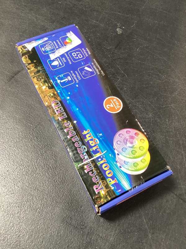 Photo 1 of Underwater Pool Lights for Above Ground and Inground Swimming Pools 2 Pack