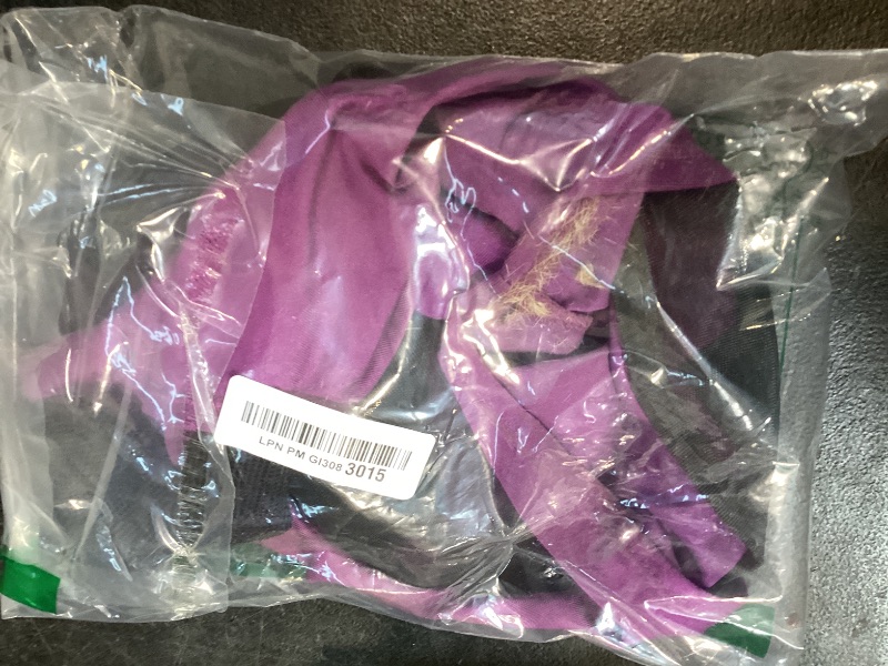 Photo 1 of HUAME Horse Fly Mask with Ears, Comfortable Fit Stretch Fabric with UV Protection Soft on Skin Breathability for Medium Size Horses, 13hh-15hh (Purple)