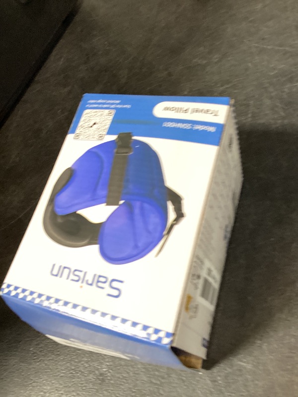 Photo 1 of SARISUN Travel Pillows for Airplanes, Stable Head Support, Travel Essential