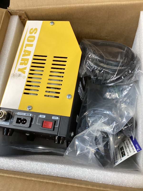 Photo 1 of Solary Automotive Smoke Machine Leak Detector - 12V DC EVAP Vacuum Diagnostic Tester for Pipe System