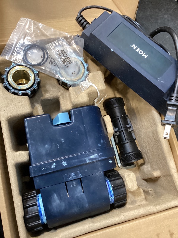 Photo 1 of **ONLY PARTS **Moen Flo Shutoff, Automatic Water Leak Detector & Shutoff, 1"