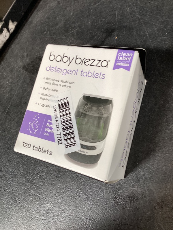 Photo 1 of Baby Brezza Universal Detergent Soap Tablets for Baby Brezza Bottle Washer Pro and All Brands of Bottle Washers, 120 Tablets