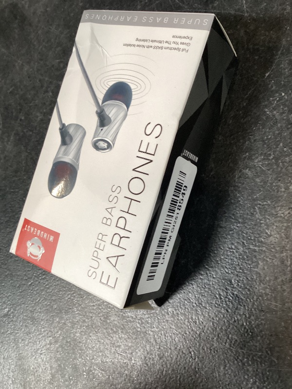 Photo 1 of Wired Earbuds with Microphone Super Bass Passive Noise Cancelling Corded