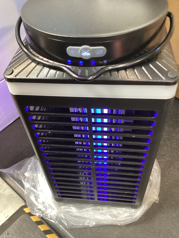 Photo 1 of Bug Zapper Outdoor Cordless, 4200V Electric Mosquito Zapper 3 in 1 Portable & Rechargeable Bug Zapper Outdoor Waterproof IP67 with LED Blue Light, Wireless Hanging Fly Zapper for Patio Camping