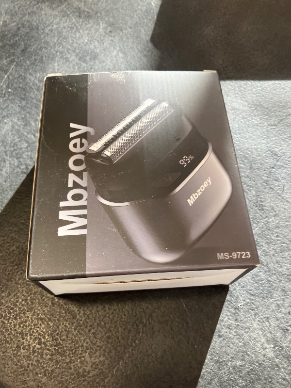 Photo 1 of Mbzoey Electric Foil Shavers for Men: Mini Electric Razor for Face - IPX7 Waterproof Cordless Razor with LED Display & Fast Charge - Micro-Comb Technology & Precision Blades?Father's Day Gifts